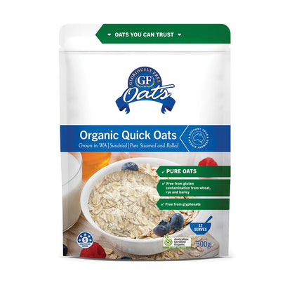 GF Oats Organic Quick Oats