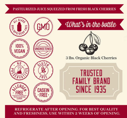 Lakewood Juice Organic Black Cherry
