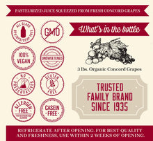 Lakewood Juice Organic Concord Grape