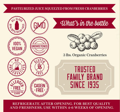 Lakewood Juice Organic Cranberry