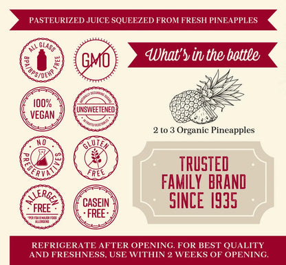 Lakewood Juice Organic Pineapple