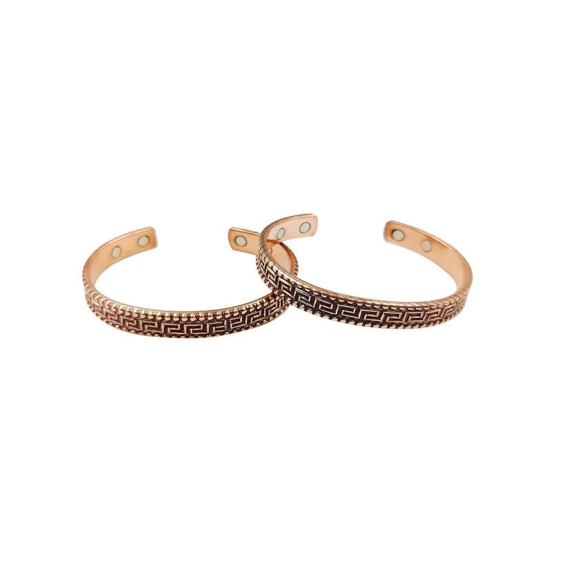 Goodly Gosh Copper Magnetic Bracelet Ocean