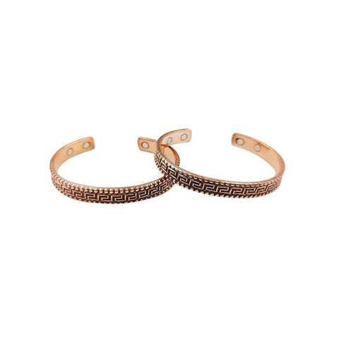 Goodly Gosh Copper Magnetic Bracelet Ocean
