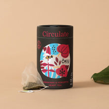 Oku New Zealand Circulate Kawakawa Hawthorn Tea