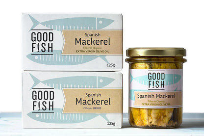 GOOD FISH Spanish Mackerel in Olive Oil
