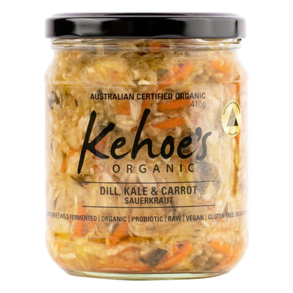 Kehoe's Organic Dill, Kale & Carrot Sauerkraut