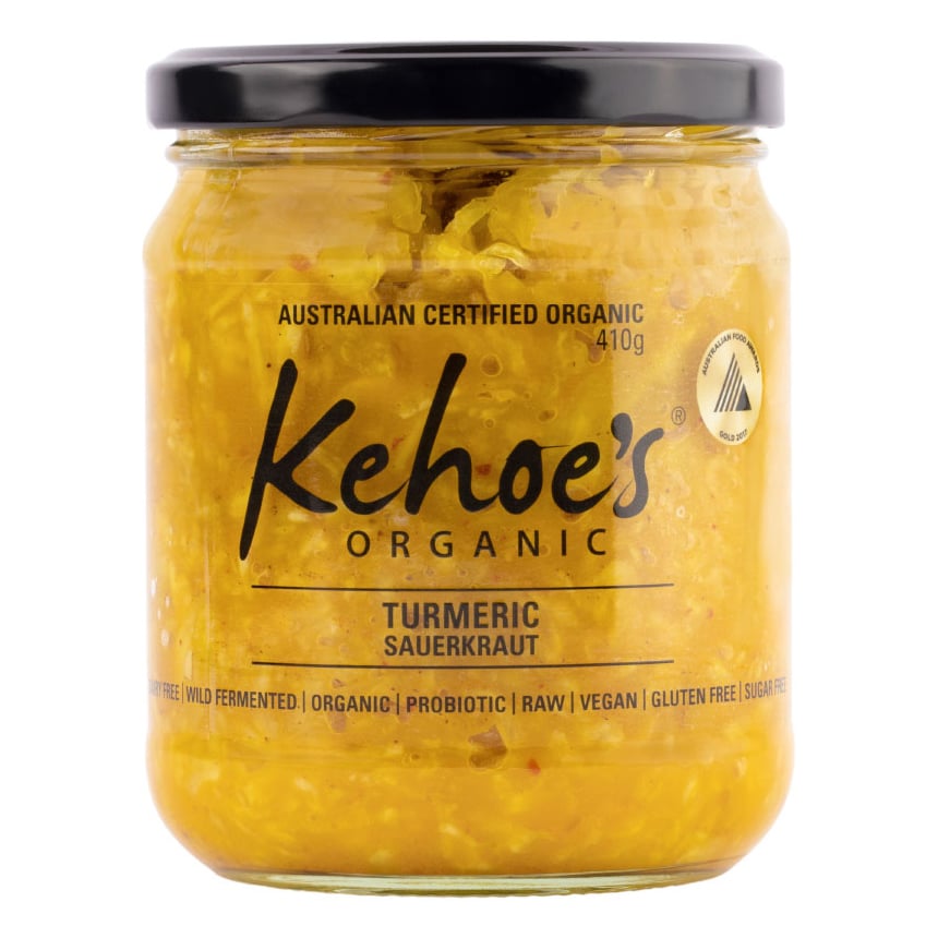 Kehoe's Organic Turmeric Sauerkraut