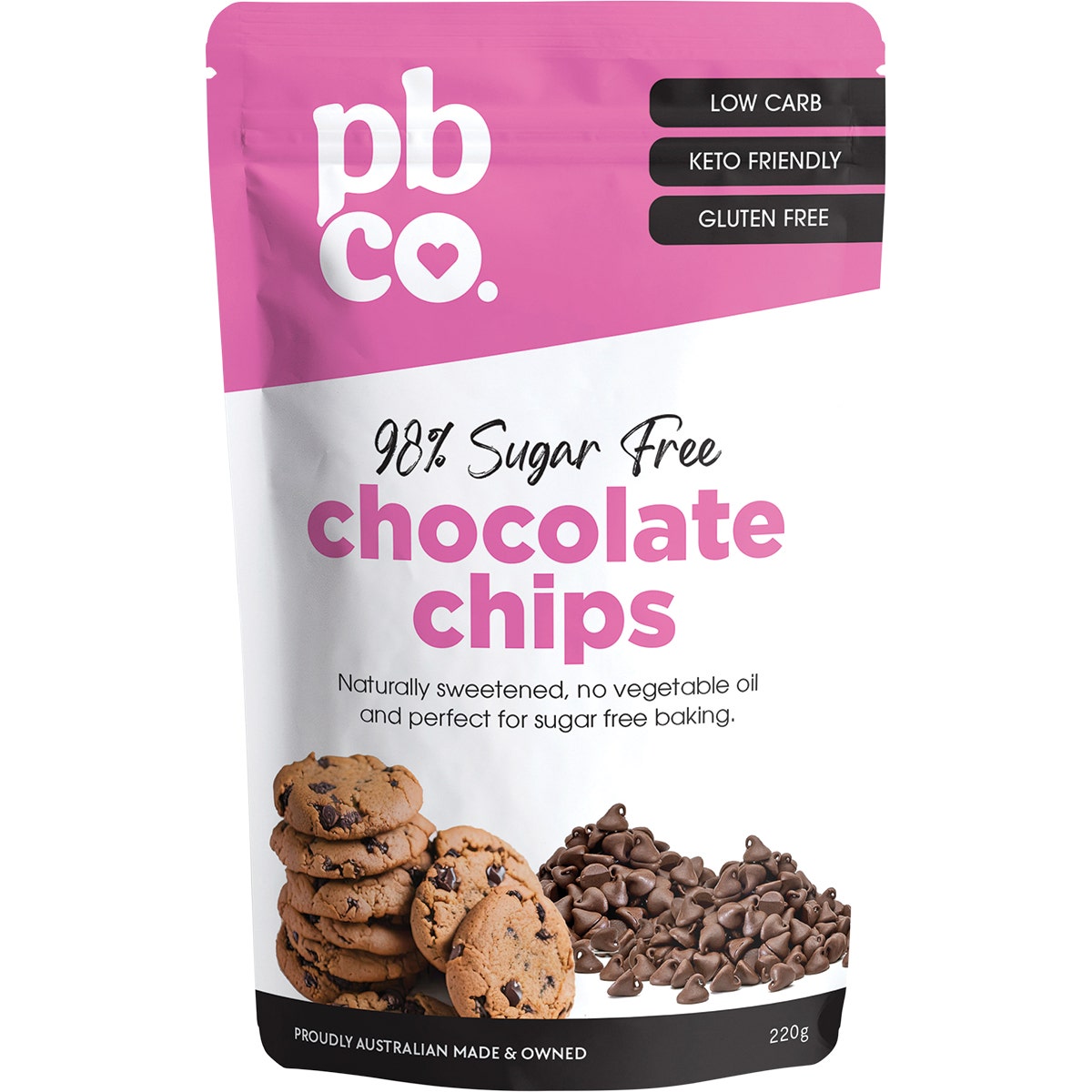 PBCo 98% Sugar Free Chocolate Chips
