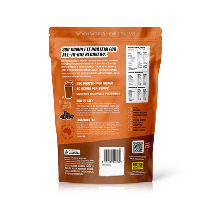 Protein Supplies Aust. 360Whey (WPI+WPC Combo) Chocolate