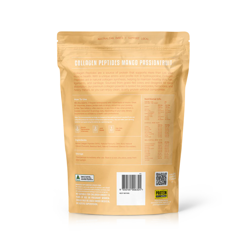 Protein Supplies Australia Grass Fed Collagen Peptides