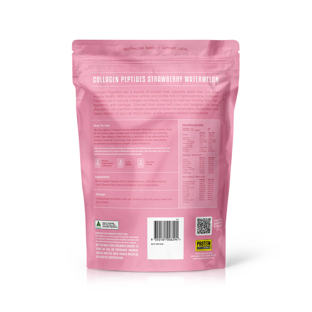 Protein Supplies Australia Grass Fed Collagen Peptides