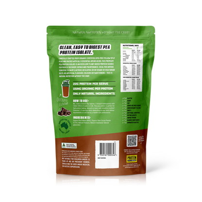 Protein Supplies Aust. Peapro (Raw Pea Protein) Chocolate