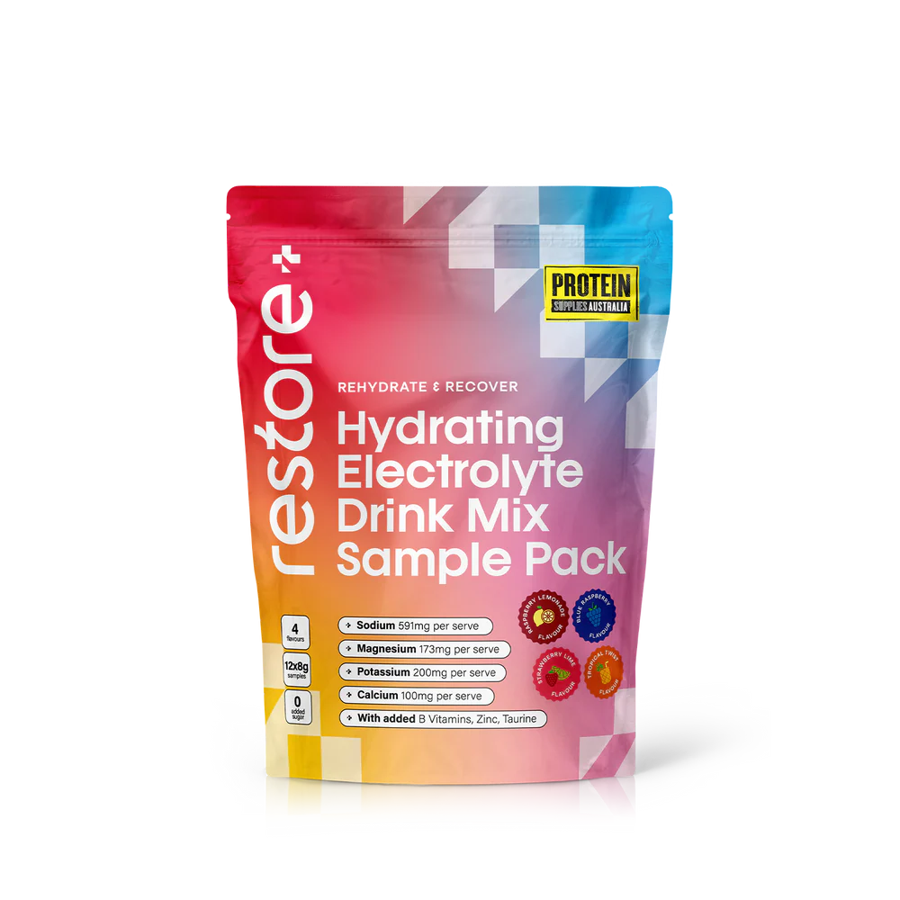 Protein Supplies Aust. Restore Electrolyte Drink Mix Sample Pack
