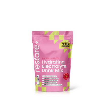 Protein Supplies Aust. Restore Electrolyte Drink Mix Strawberry & Lime