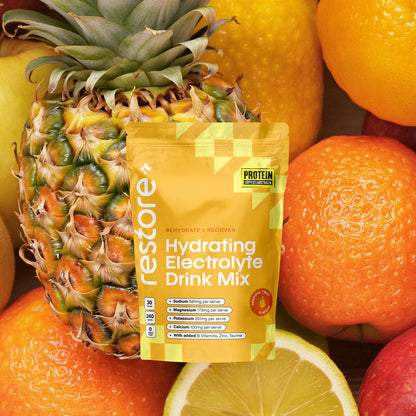 Protein Supplies Aust. Restore Electrolyte Drink Mix Tropical Twist