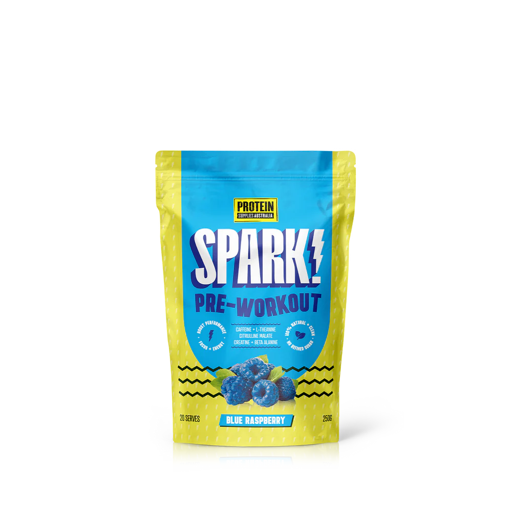 Protein Supplies Aust. Spark (Pre-Workout) Blue Raspberry