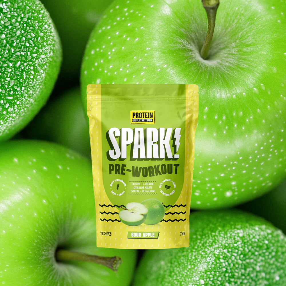 Protein Supplies Aust. Spark (Pre-Workout) Sour Apple