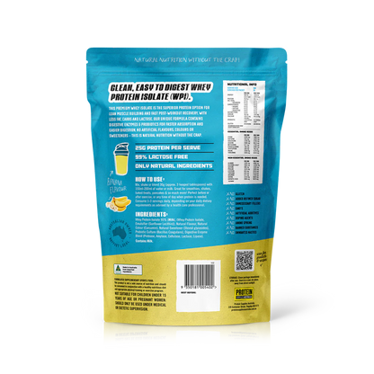 Protein Supplies Aust. WPI (Whey Protein Isolate) Banana