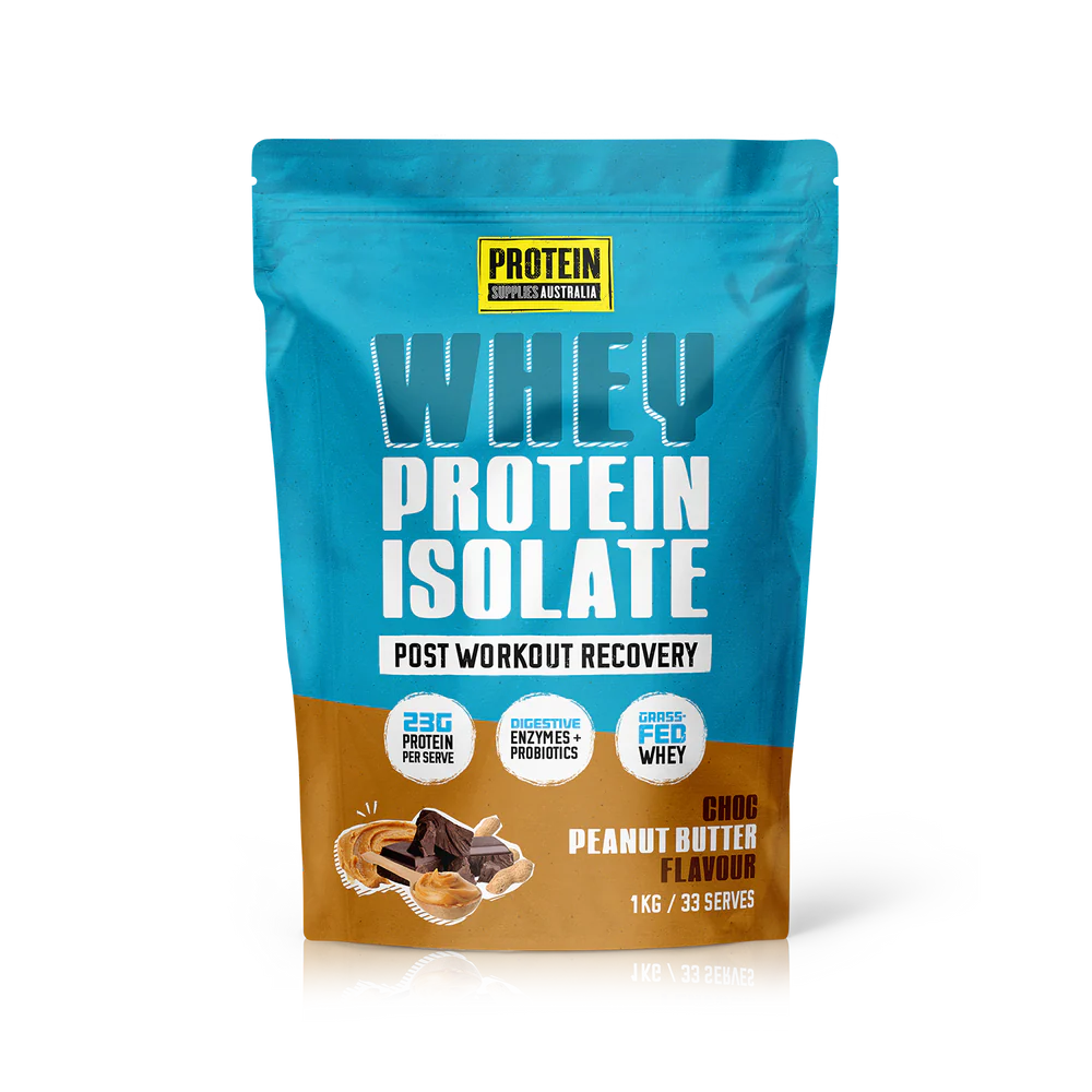 Protein Supplies Aust. WPI (Whey Protein Isolate) Choc Peanut Butter