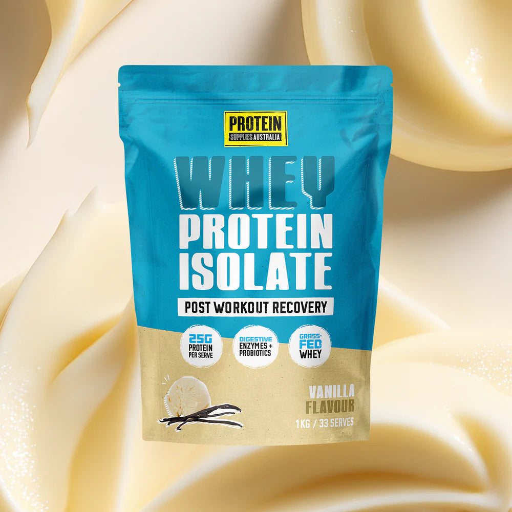 Protein Supplies Aust. WPI (Whey Protein Isolate) Vanilla Bean