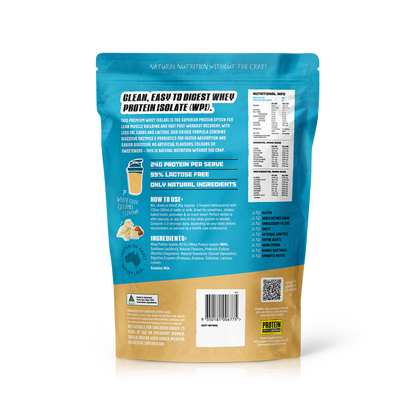 Protein Supplies Aust. WPI (Whey Protein Isolate) White Choc Caramel