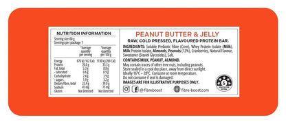 Fibre Boost Peanut Butter & Jelly Protein Bar