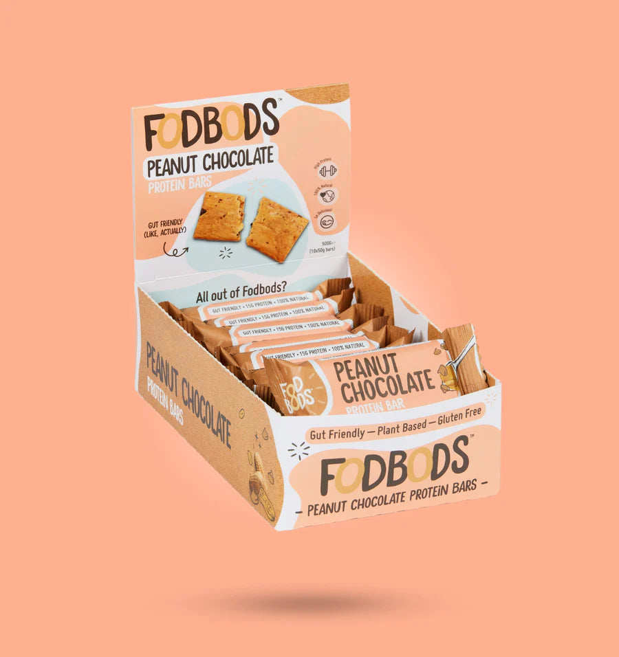 Fod Bods Peanut Chocolate Bar