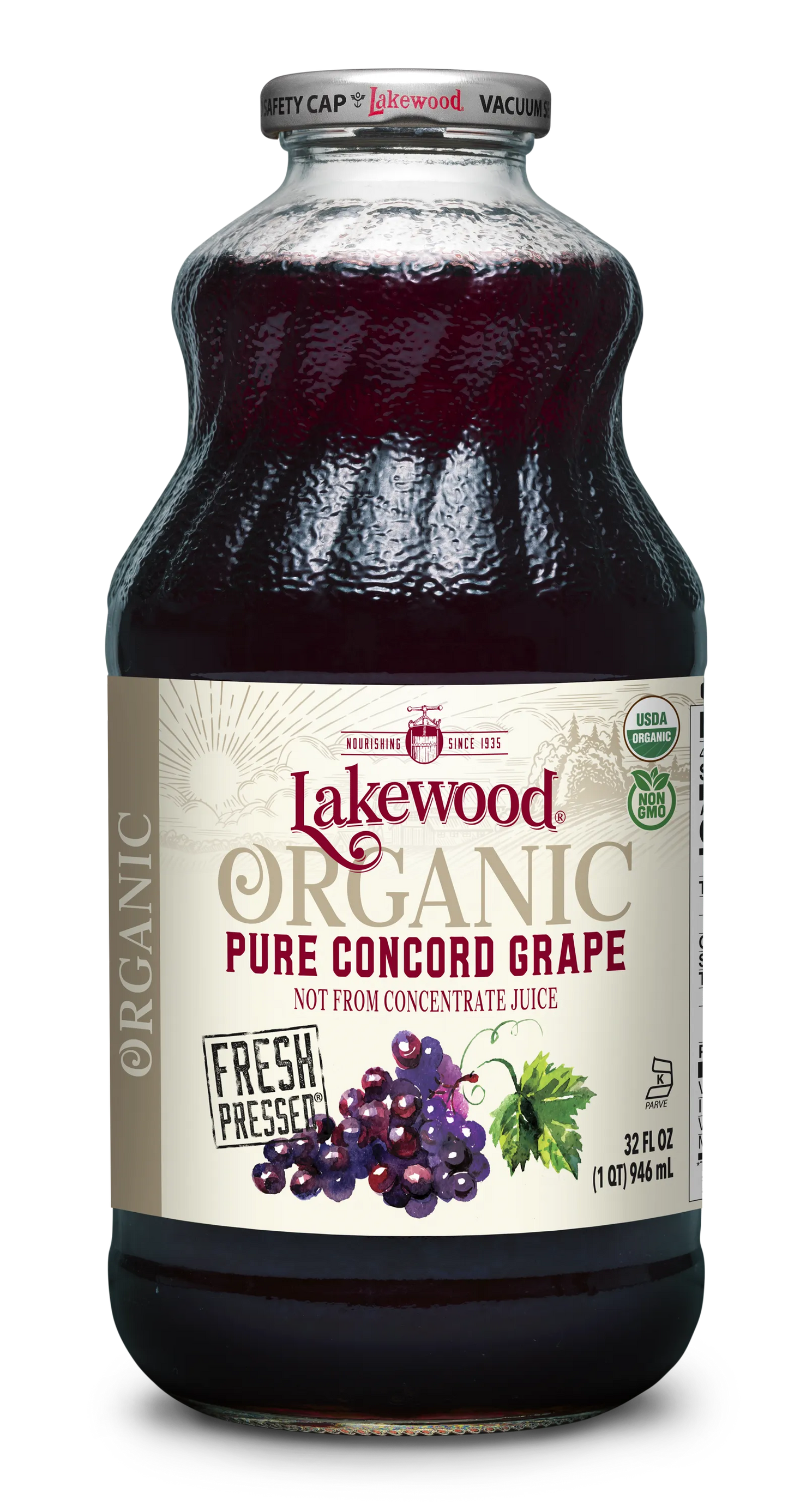 Lakewood Juice Organic Concord Grape