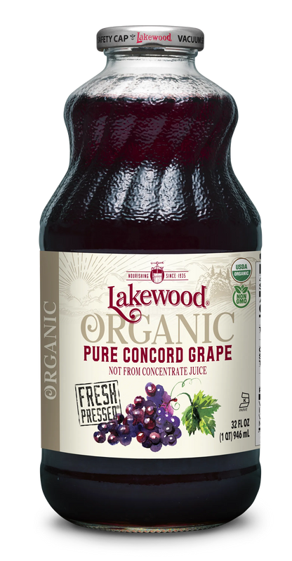Lakewood Juice Organic Concord Grape