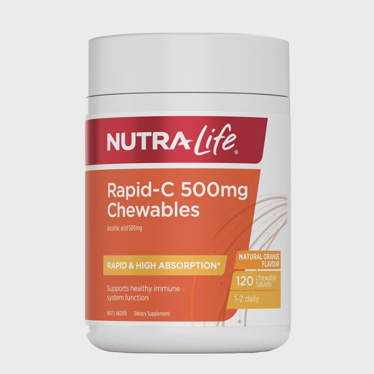 NutraLife Rapid-C 500mg Chewables