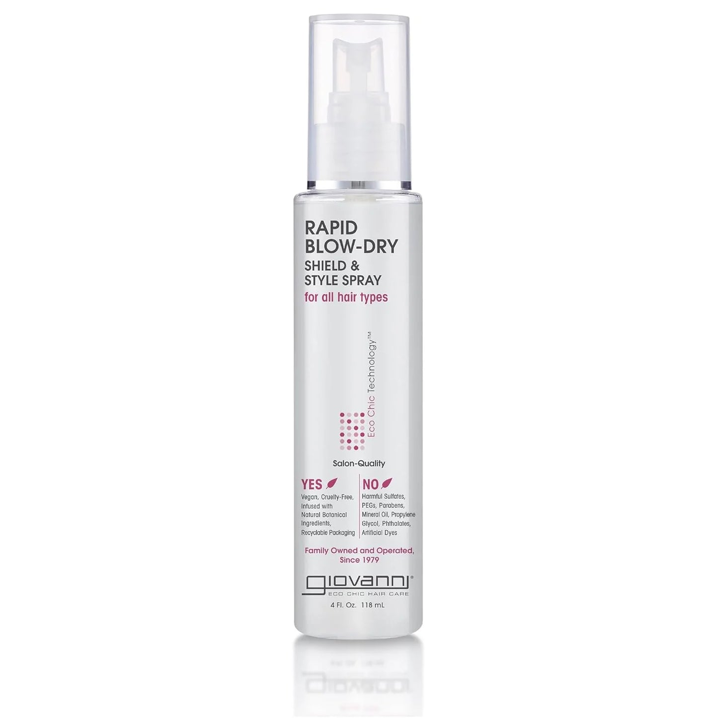 Giovanni Rapid Blow Dry Shield & Style Spray