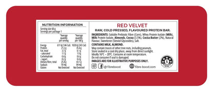 Fibre Boost Red Velvet Protein Bar