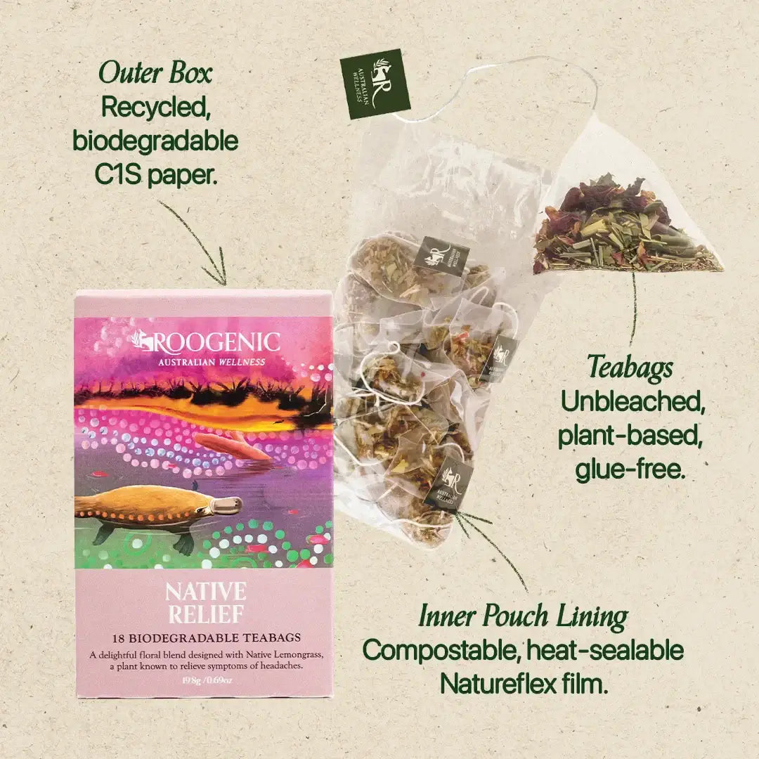 Roogenic Teabags Native Relief
