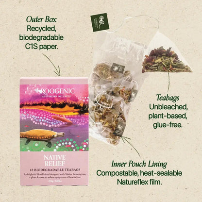Roogenic Teabags Native Relief