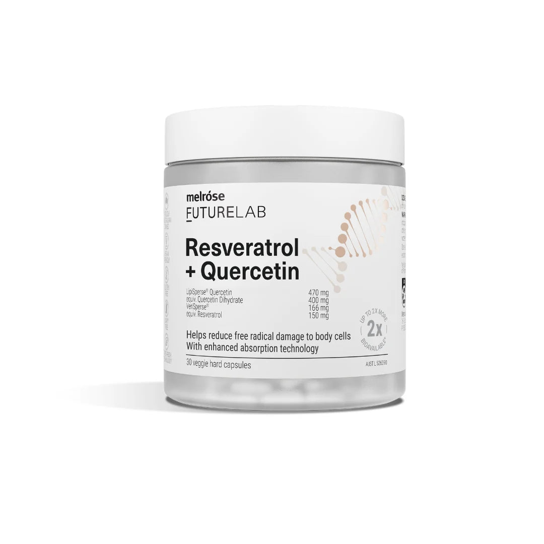 Melrose FutureLab Resveratrol + Quercetin