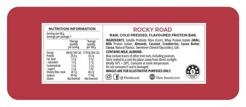 Fibre Boost Rocky Road Protein Bar