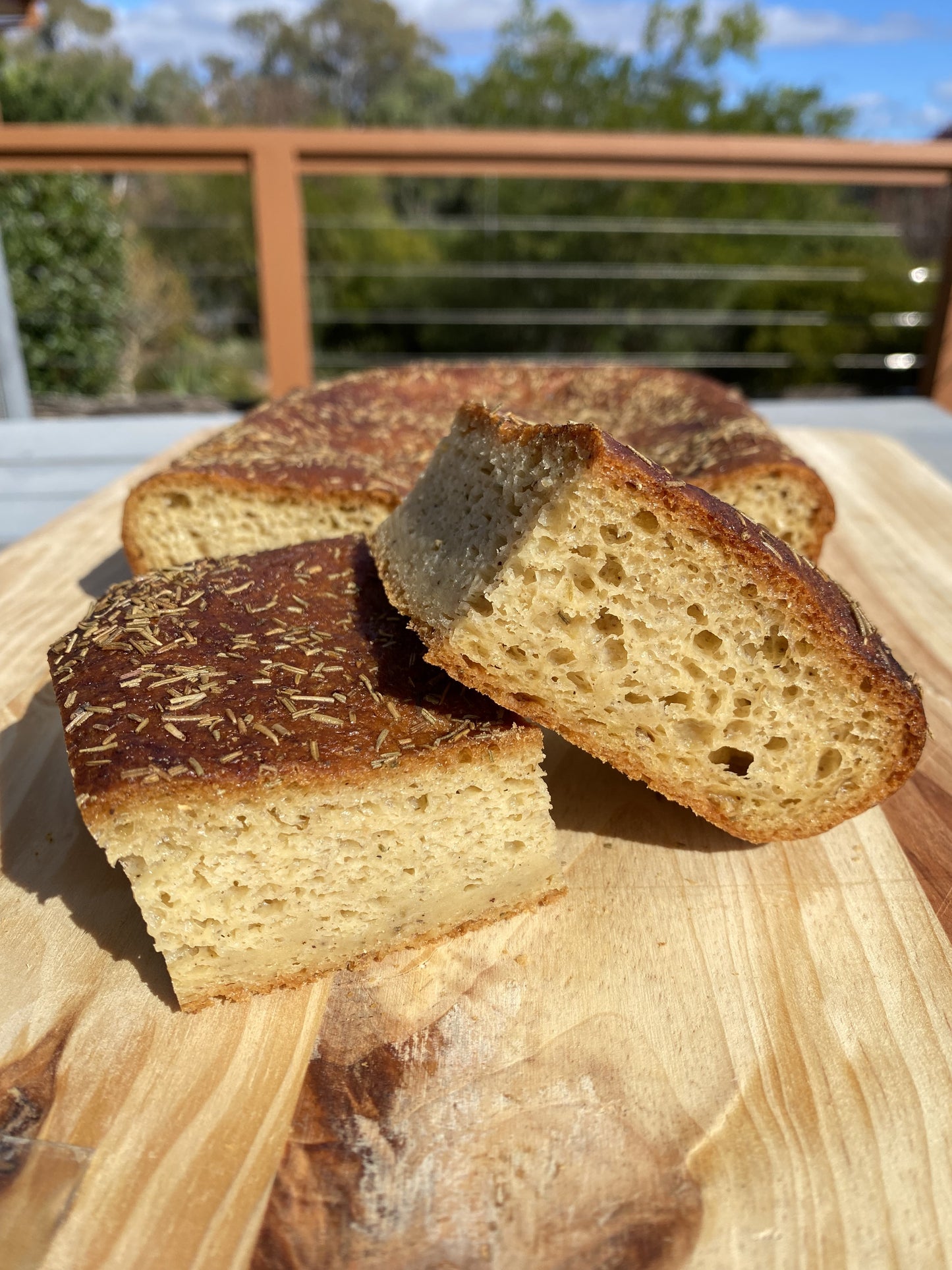 Freed Me Gluten Free Rosemary Focaccia