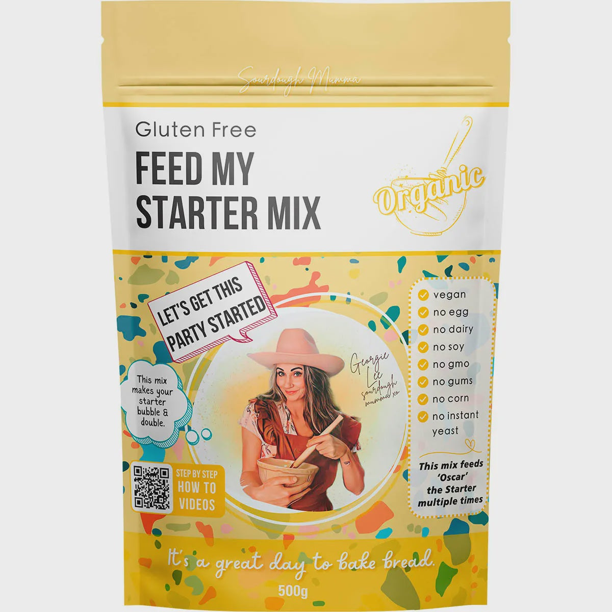 Sourdough Mumma Feed My Starter Mix Gluten Free
