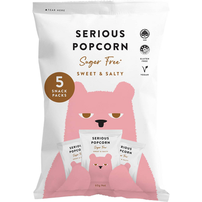 Serious Popcorn Sugar Free (Sweet & Salty)