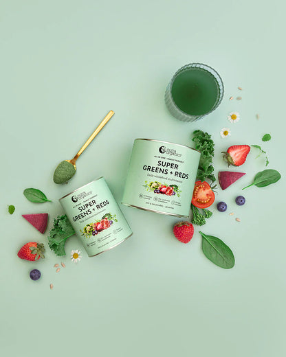 Nutra Organics Super Greens + Reds