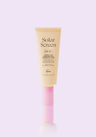 Gem Solar Screen SPF50+ Mineral Zinc Hydrating Face Lotion