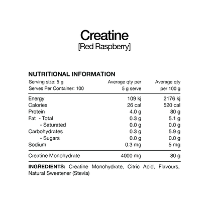 Switch Nutrition Creatine (Flavoured)