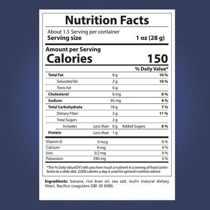BANANA JOE Banana Chips Sea Salt