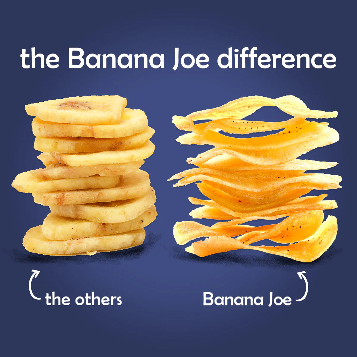 BANANA JOE Banana Chips Sea Salt