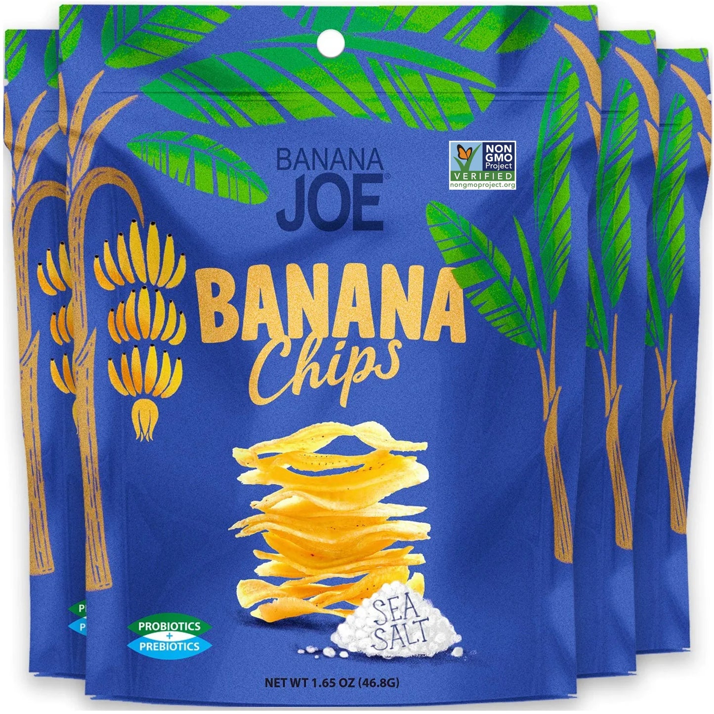 BANANA JOE Banana Chips Sea Salt