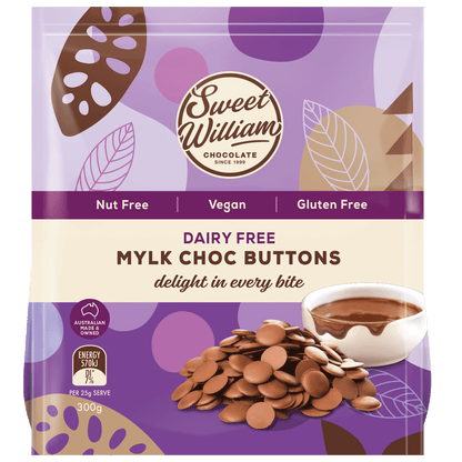 Sweet William Chocolate Baking Buttons