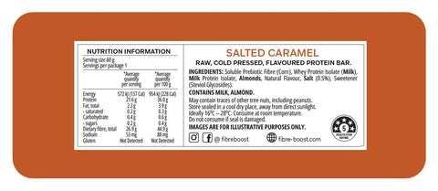 Fibre Boost Salted Caramel Protein Bar