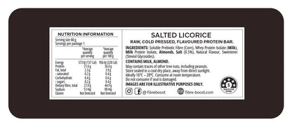 Fibre Boost Salted Licorice Protein Bar