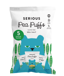 Serious Pea Puffs (Sea Salt)