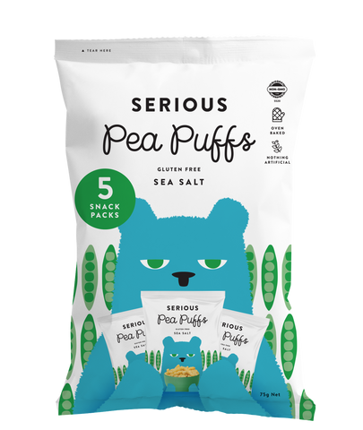 Serious Pea Puffs (Sea Salt)